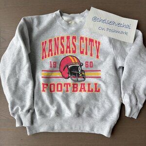 Vintage Kansas City Chiefs Football Style Sweatshirt, Retro NFL Men Women Shirt